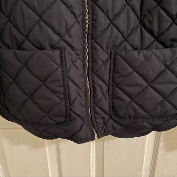 Ladies Old Navy quilted lightweight jacket in color navy blue, sz M, like new! - Picture 3 of 10